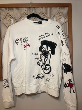 DSQUARED2 Love Graffiti Sweatsuit Set